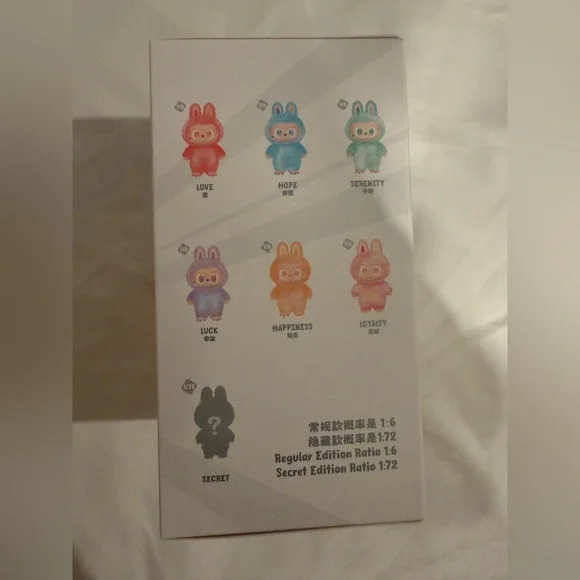 Pop Mart The Monsters Big Into Energy Hope Labubu Plush Pendant Keychain - Picture 3 of 9